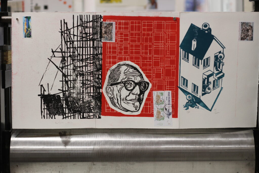 Header correspondances gravées